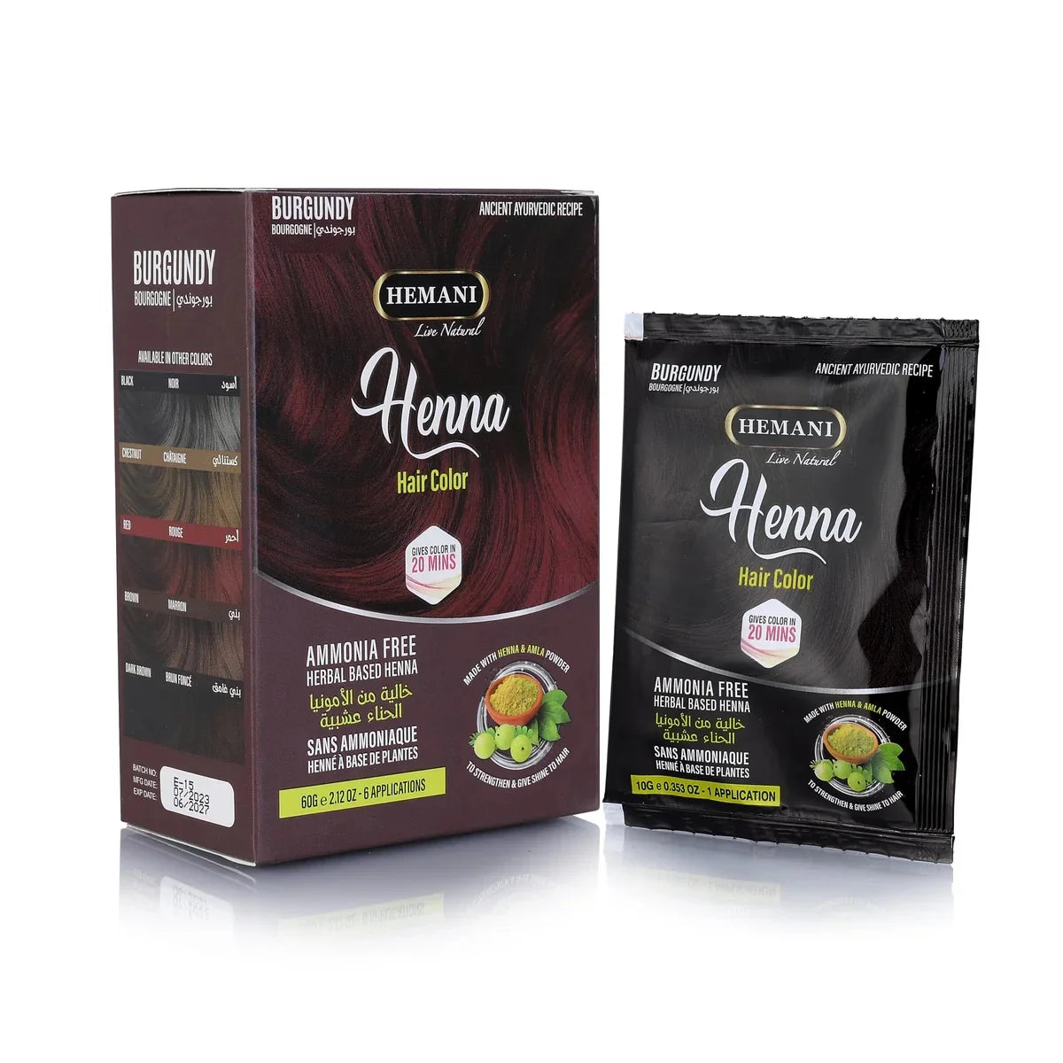 Hm Henna - Burgundy 60g