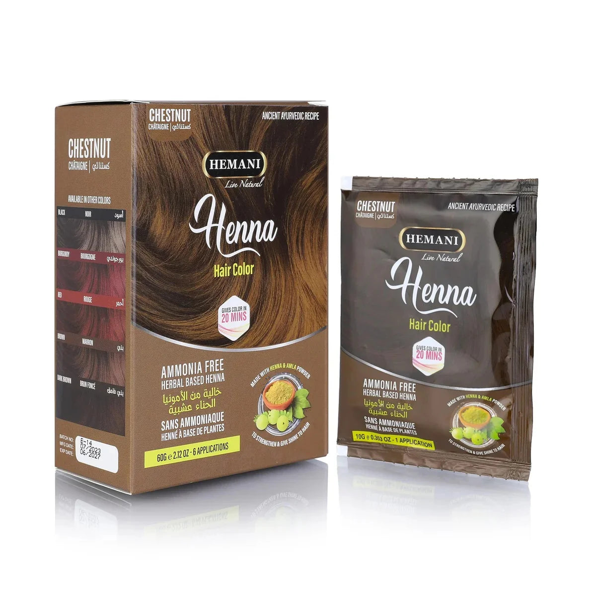 Hm Henna - Chestnut 60g