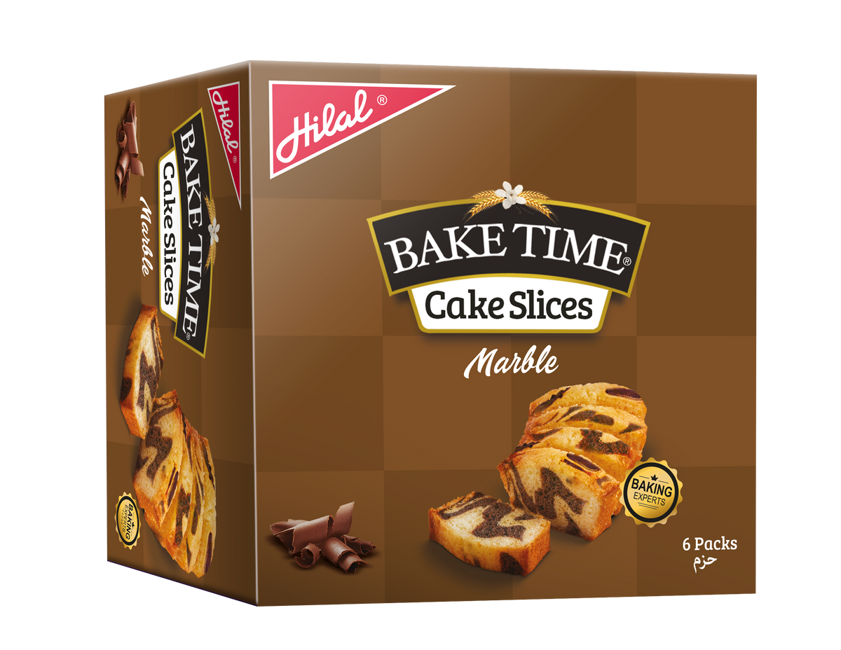 Hilal - Bake Time Cake Slices Marble