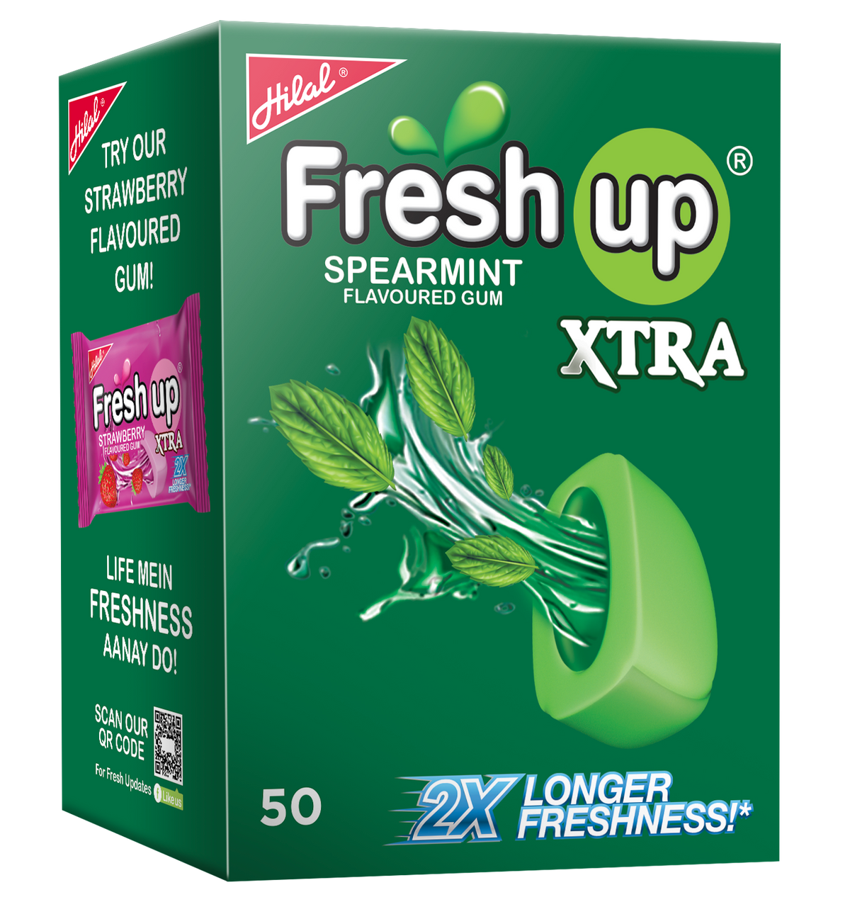 Hilal - Fresh Up Single Xtra Spearmint