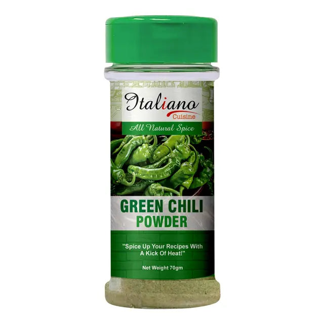 Italiano Green Chilli Powder 70gm