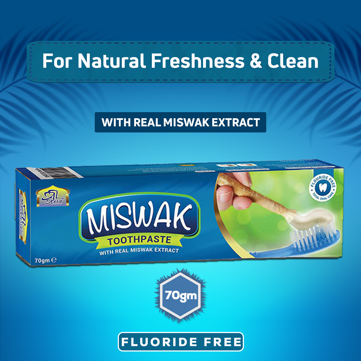 GV TOOTHPASTE SIMPLE MISWAK 185g