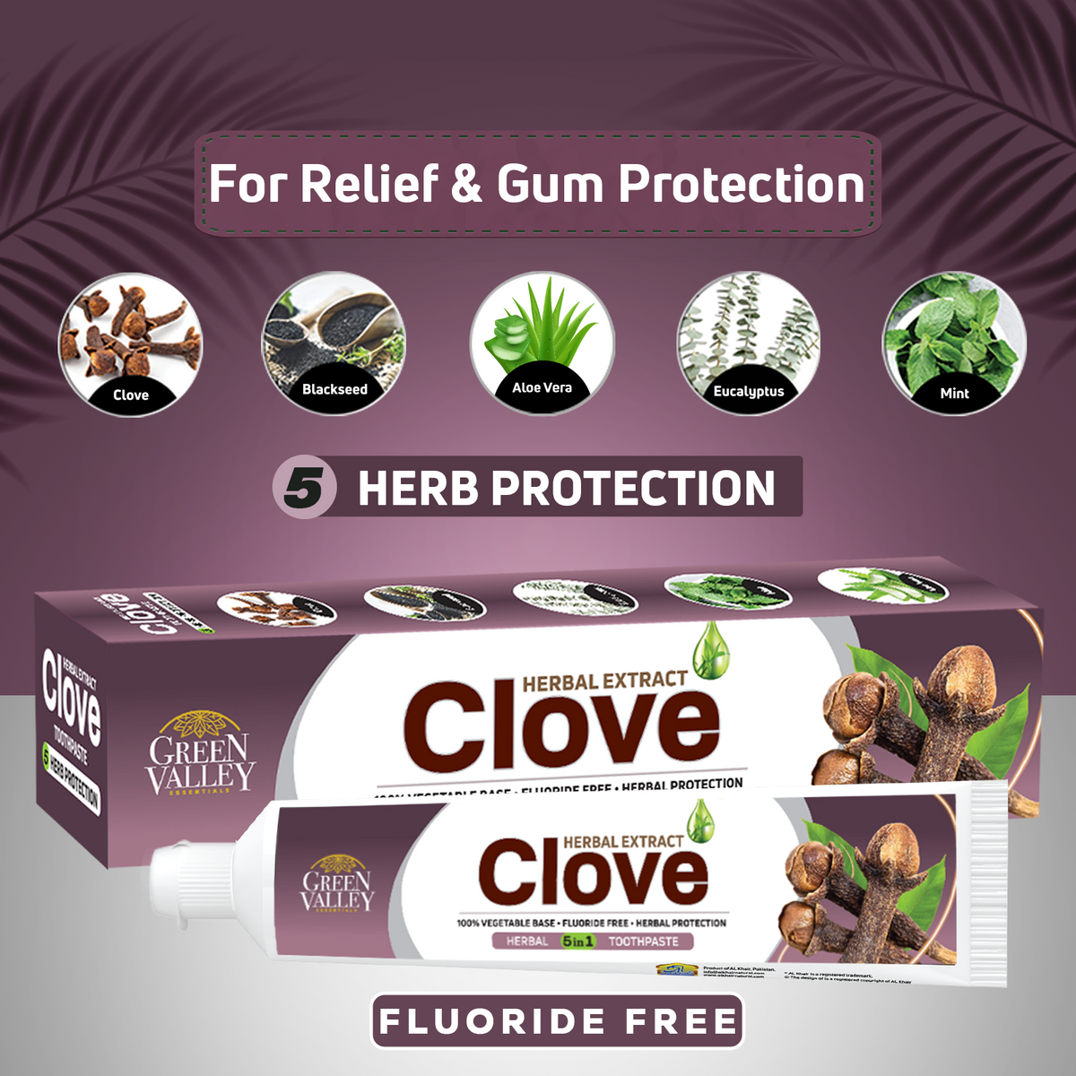 GV TOOTHPASTE CLOVE 185g