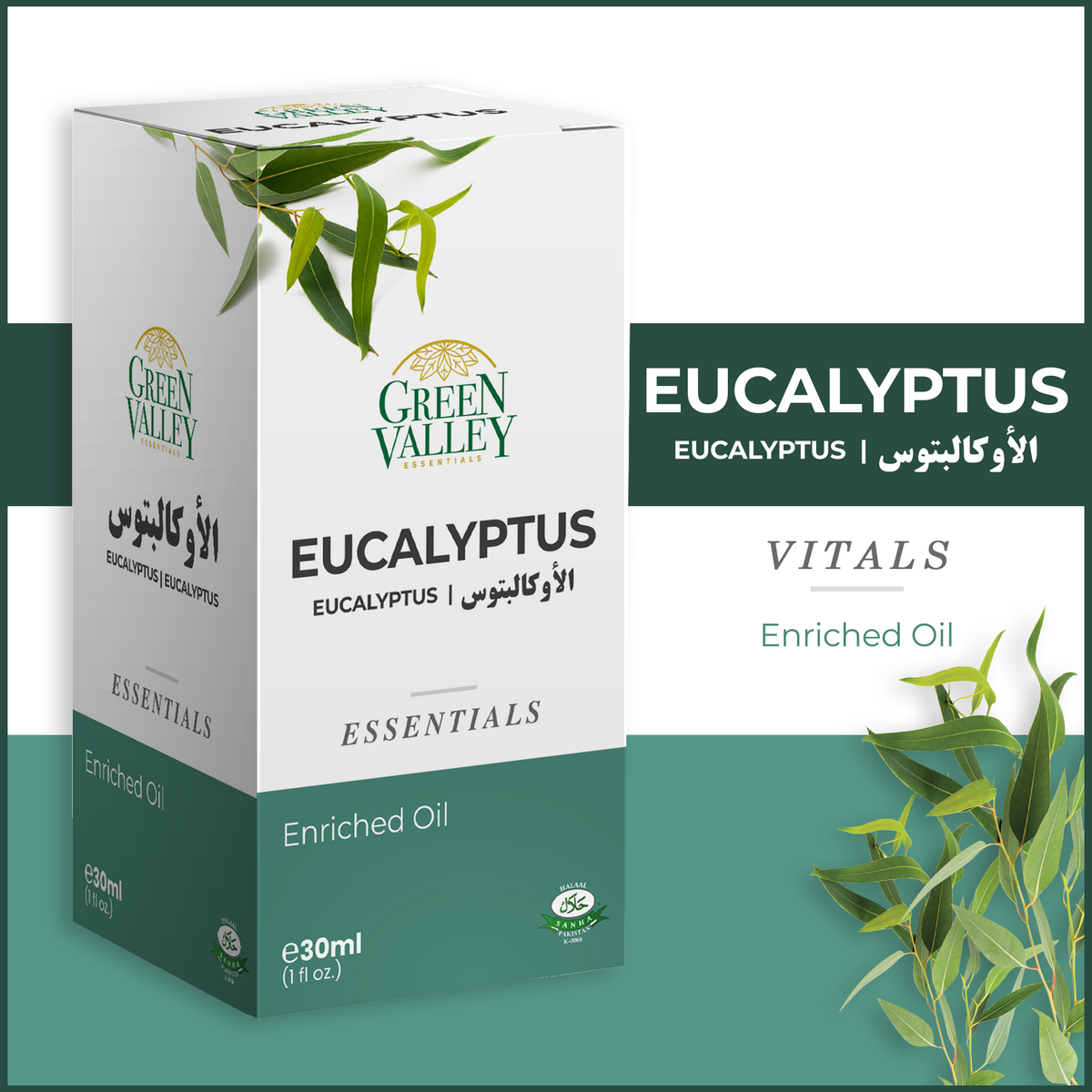 GV OIL EUCALYPTUS ENRICHED 30ml