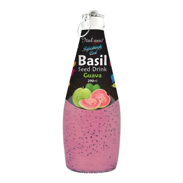 Basil Seed Drink Guava