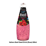 Basil Seed Drink Rose