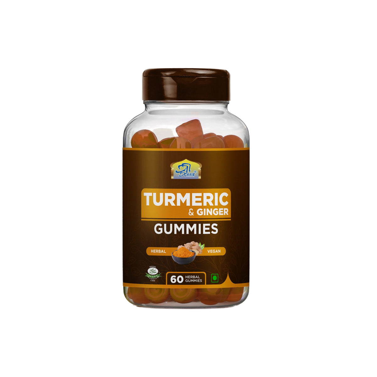AK GUMMIES TURMERIC AND GINGER